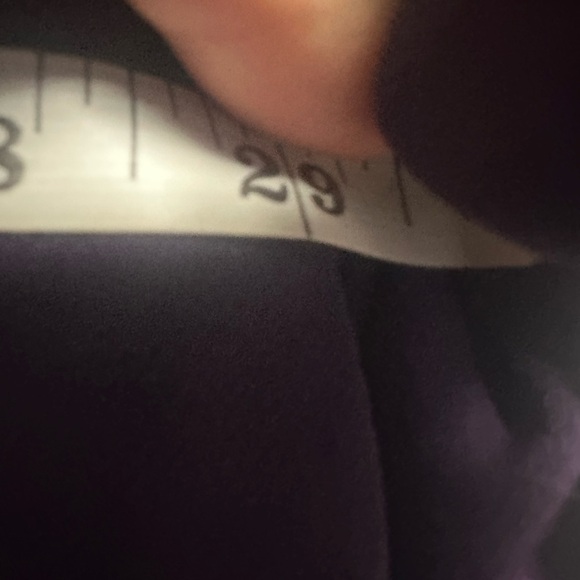 Penningtons Purple Blazer Relaxed Fit Mid-Thigh Length - Picture 3 of 3